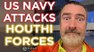 US Navy Strikes Houthi Forces in Yemen || Peter Zeihan
