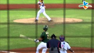 20130626 CPBL 獅犀牛 3上 希克嚇一跳，幸好還有陳凱倫在後