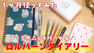 ロルバーンダイアリーの使い方：日記のようなライフログのような。写真多めの手帳に仕上がりました！