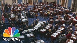 Senate Votes on Articles of Impeachment Against Trump | NBC News (Live Stream Recording)