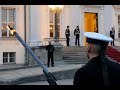 Serenade before the state banquet for Italy's President