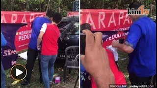 Lokman Adam naik angin, koyak kain rentang wajah Rosmah