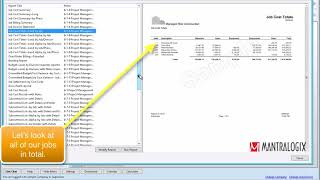 Sage 100 Contractor Job Cost Reports