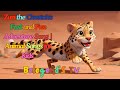 Zuri the Cheetah's Fast and Fun Adventure Song | Animal Songs for Kids | Belegend's TV