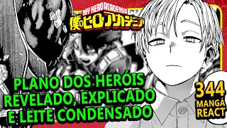 MONOMA E SHINSO FORAM A BASE DO SUCESSO (My Hero Academia 344 | Mangá React)