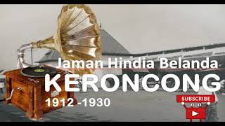 LAGU KERONCONG JAMAN HINDIA BELANDA, 100 TAHUN LALU KERONCONG TUGU 1912