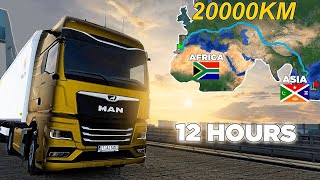 ETS2 Longest Delivery (Morocco to Indonesia) Africa to Asia | Euro Truck Simulator 2