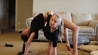 Extreme Yoga Challenge🤩 #Girls Yoga Challenge #Teen Girls Yoga Challenge #Yoga Girls Flexibility #34