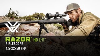 Razor® HD LHT 4.5-22x50 FFP Riflescope - Product Overview