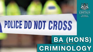 BA (Hons) Criminology