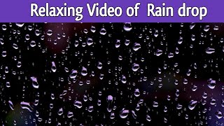 relaxing video of rain drop | Info By CSM