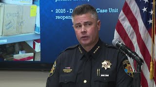 Press conference: Cold case from 1987 solved, Douglas County sheriff announces