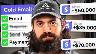 Alex Hormozi's $100M Cold Email Strategy