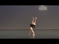 2023문협국제무용콩쿠르 지서윤.중등.저.현대무용 창작 no regret kaciea international dance competition