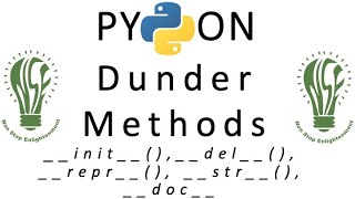 02 | OOP in Python | Dunder Methods | Magic Method