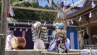 雄勝法印神楽「五矢」＠雄勝葉山神社　亥年御開扉大祭