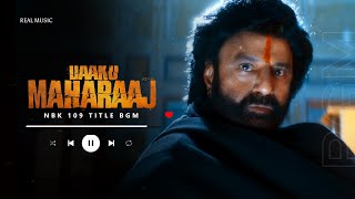 NBK 109 Title Reveal BGM 🥵 - Daaku Maharaaj Teaser | Nandamuri Balakrishna