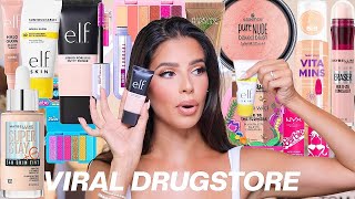I bought all NEW VIRAL drugstore makeup.. whats good? whats trash?