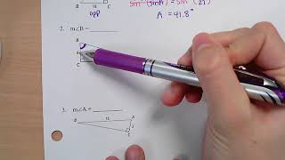 Lesson 8.4B Inverse Trig Ratios