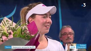 Internationaux de tennis féminin de la Vienne : victoire de la Serbe Nina Stojanovic en 6/2 7/6