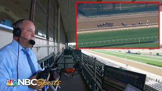 Belmont Stakes 2020: Watch Larry Collmus call Tiz the Law's historic win | NBC Sports