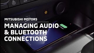 Manage Your 2024 Mitsubishi Outlander and Plug-in Hybrid Bluetooth & Audio Connections
