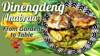 DINENGDENG WITH FRIED FISH Ilocano Recipe (Inabraw Ilocano Recipe) Gulay + Pritong Tilapia | Ilokano