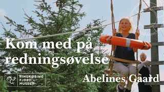 Redningsøvelse på Abelines Gaard