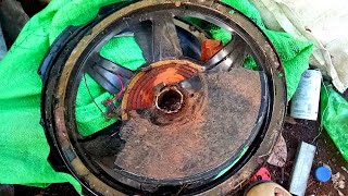 Restoration old speakers || memperbaiki speaker hancur