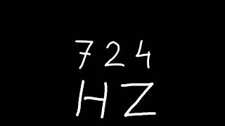 724 hz