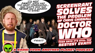 Screenrant Solves The Problem of Chris Chibnall Doctor Who…Then Says It’s STILL The BESTEST EVA!!!!