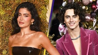 Kylie Jenner Quietly Shows Up for Timothée Chalamet During Wonka Press Run (Excl