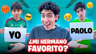 QUIEN ME CONOCE MÁS! 😳 HERMANOS VS HERMANO | Leo Study