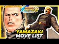 YAMAZAKI MOVE LIST - The King of Fighters '98 Ultimate Match Final Edition (KOF98)