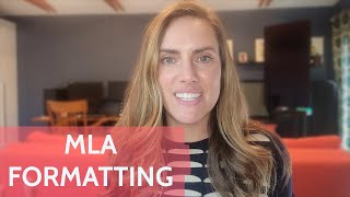 MLA Formatting - The Basics