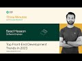 Top Front-End Development Trends in 2023 - 3 Minutes with Code District