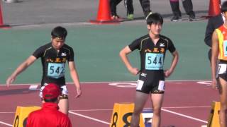 関東高校新人陸上男子100m決勝