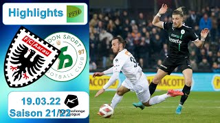 Highlights: FC Aarau vs Yverdon - Sport ()19.03.22)