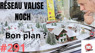 #291 réseau valise NOCH 88405  briefcase layout échelle N train miniature modélisme ferroviaire