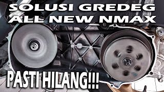 CARA HILANGKAN GREDEG DI ALL NEW NMAX || PASANG DAN REVIEW KAMPAS GANDA DAYTONA NMAX OLD DI NEW NMAX