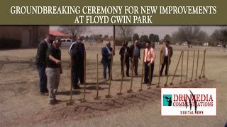 DRB MEDIA COMMUNICATIONS DIGITAL NEWS(031821)-FLOYD GWIN PARK NEW IMPROVEMENTS GROUNDBREAKING