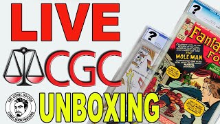 LIVE CGC UNBOXING!  FEB 23, 2023