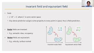 4D Panoptic Segmentation as Invariant and Equivariant Field Prediction