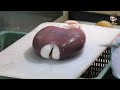 17kg 대왕문어  17kg Giant Octopus - Korean Street Food  포항 죽도어시장