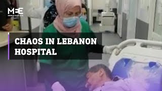 Chaos in Beirut hospitals after deadly violence