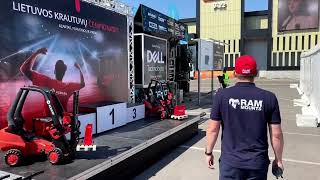 Forklift Championship Linde / Alwark - RAM Mounts Baltic Mounts
