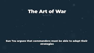The Art of War - by Sun Tzu - Book Summary