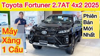 Đánh giá xe Toyota Fortuner 2.7AT 4x2 2025 máy xăng 1 cầu Phiên bản Legender mới nhất Nhập Khẩu New