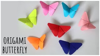 Easy Origami Butterfly | DIY Paper Butterflies | Art and Crafts with Paper | Paper Folding Crafts