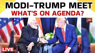 Modi-Trump Meet LIVE Tracker | Trade, Tariffs And Illegal Immigrants: What's On Agenda? | US News